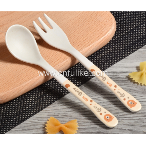 Cute Plastic Flatware Set for Kids